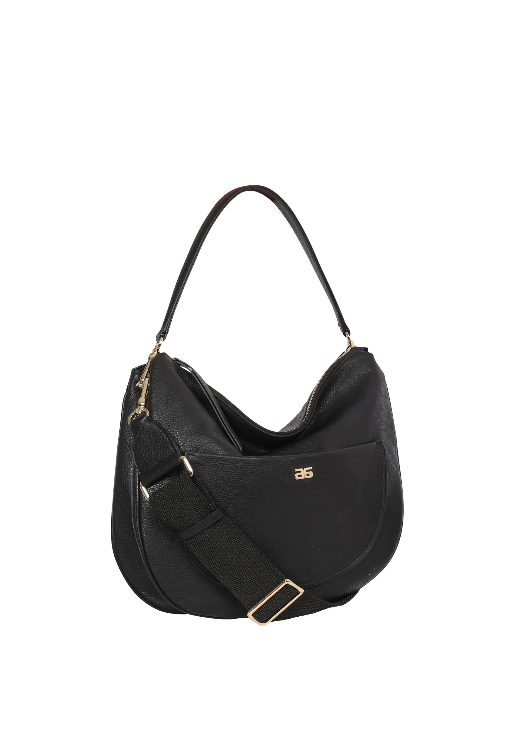 Best Beutel CLARA big Leder Dalia black/gold Beutel