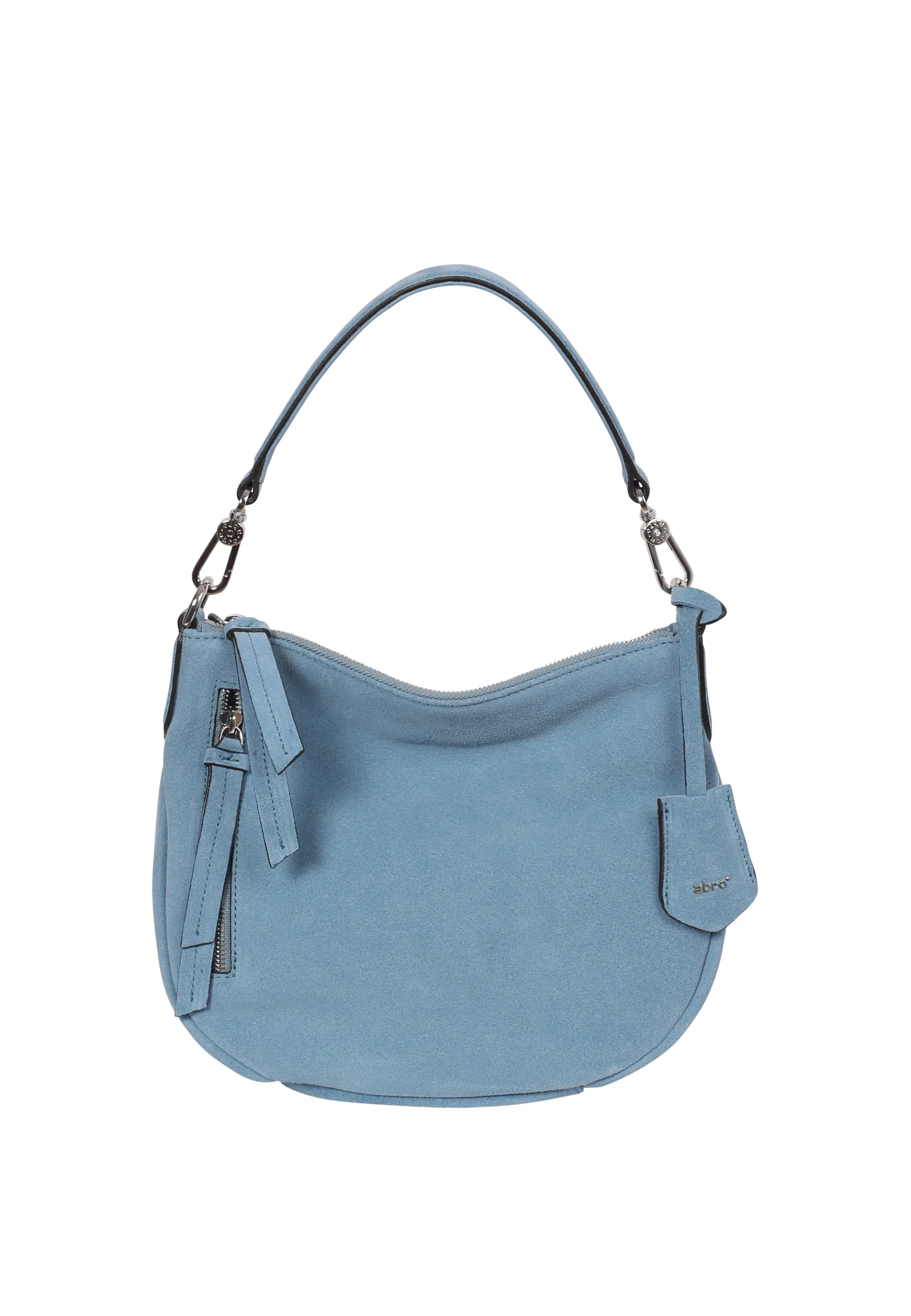 Store Beutel JUNA small Leder Suede light blue/fairy Beutel