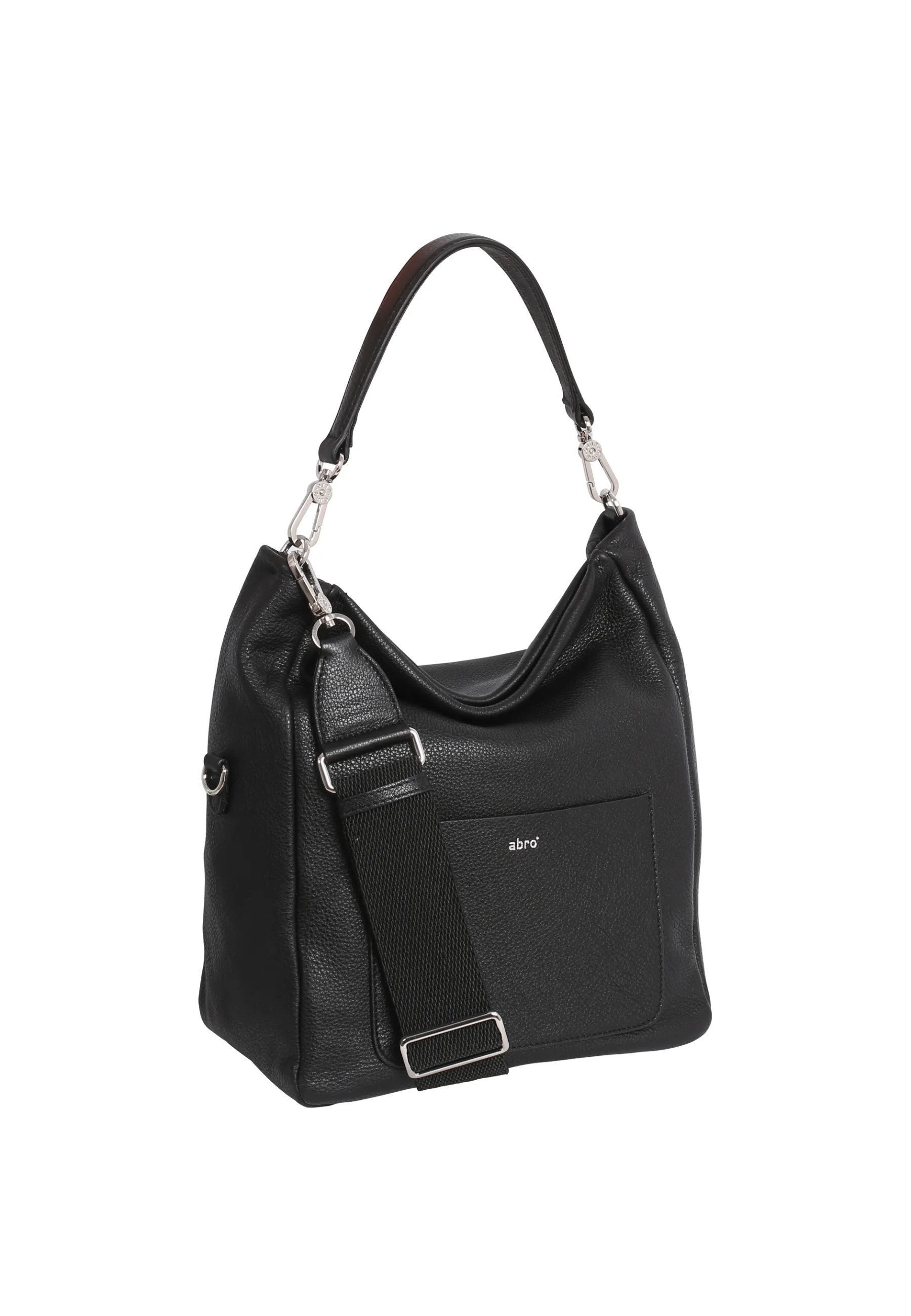 Shop Beutel RAQUEL small Leder Dalia black/nickel Beutel