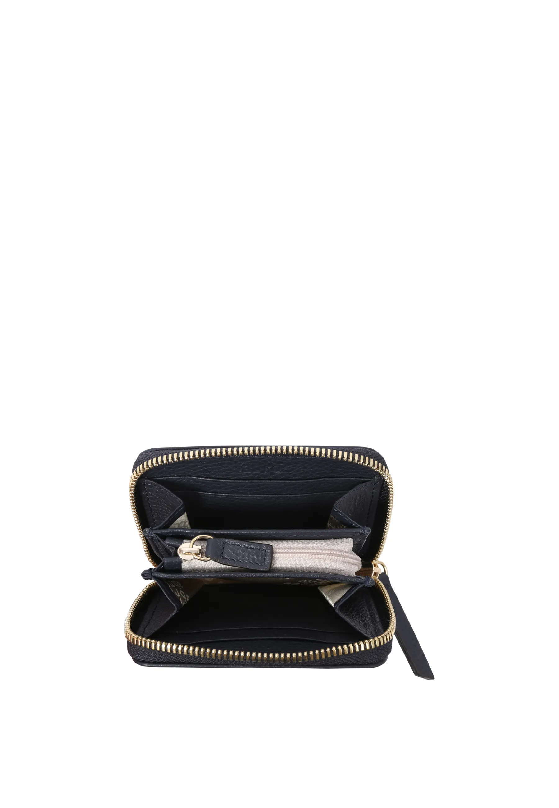 Sale Geldbörse Leder Dalia navy Kleine Portemonnaies