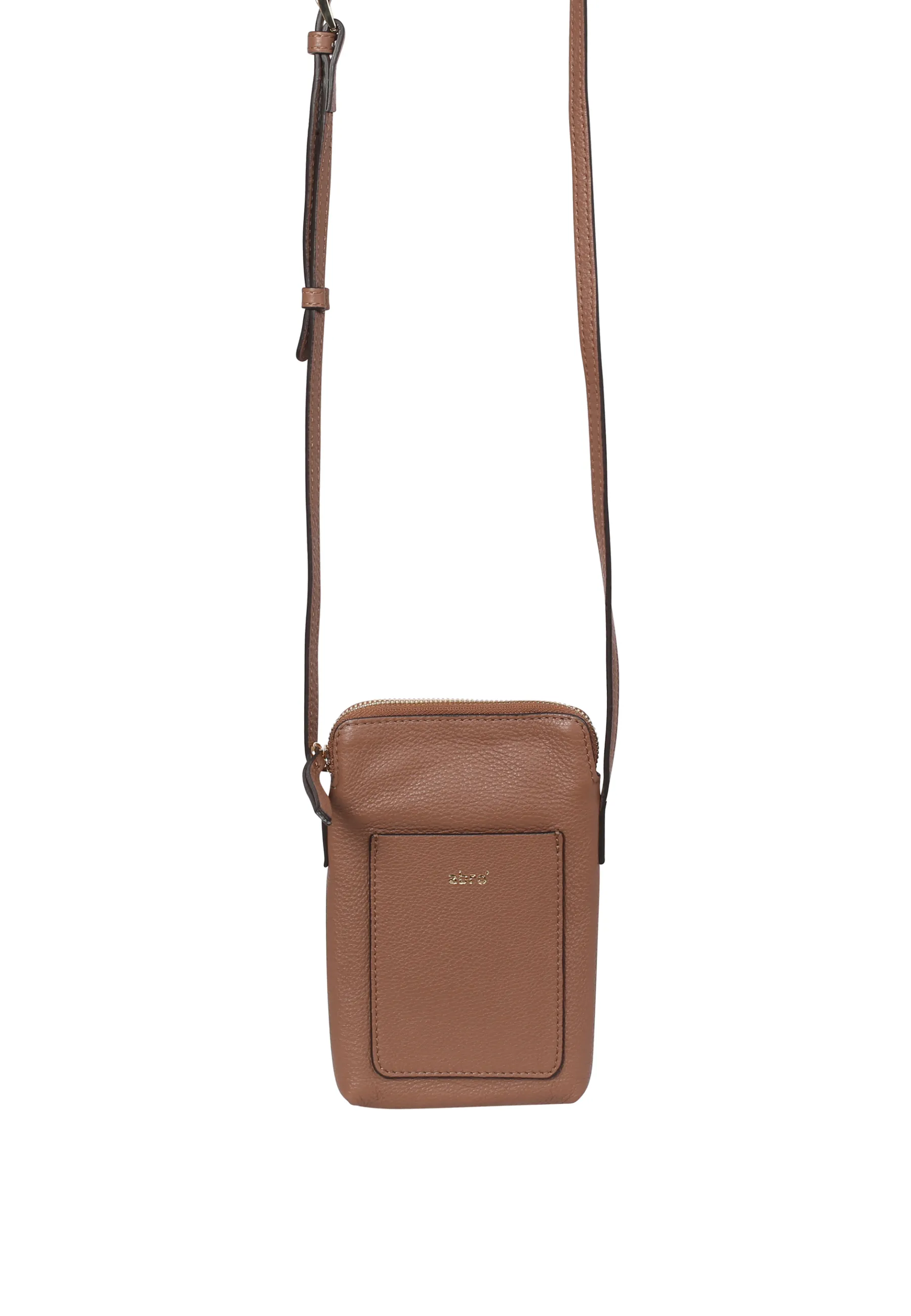 Store Handy-Umhängetasche RAQUEL  Leder Dalia camel Handy-umhängetaschen | Handy-umhängetaschen
