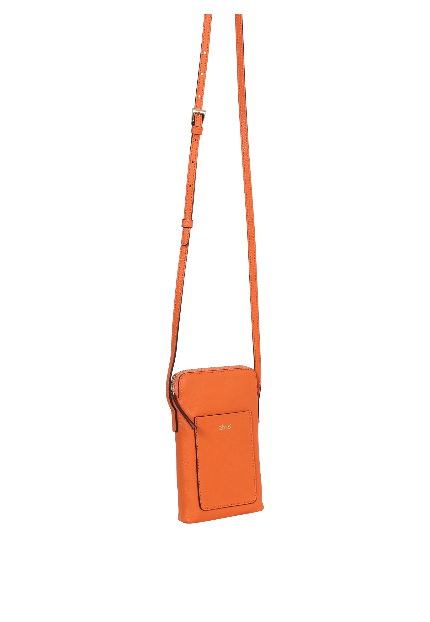 Hot Handy-Umhängetasche RAQUEL  Leder Dalia orange Handy-umhängetaschen | Handy-umhängetaschen