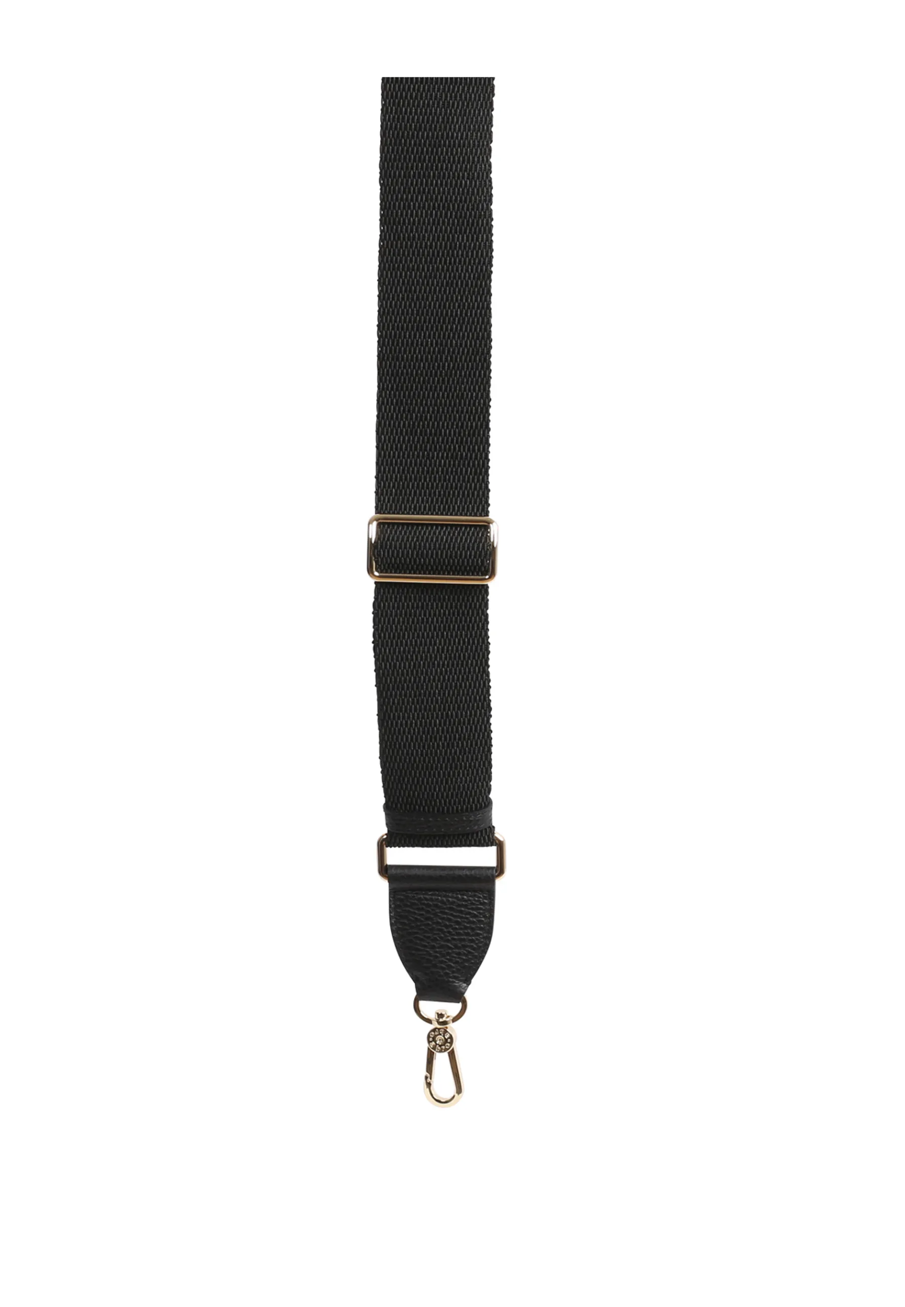 Clearance Schulterriemen 50mm Nastro/Leder Dalia black/gold Schulterriemen