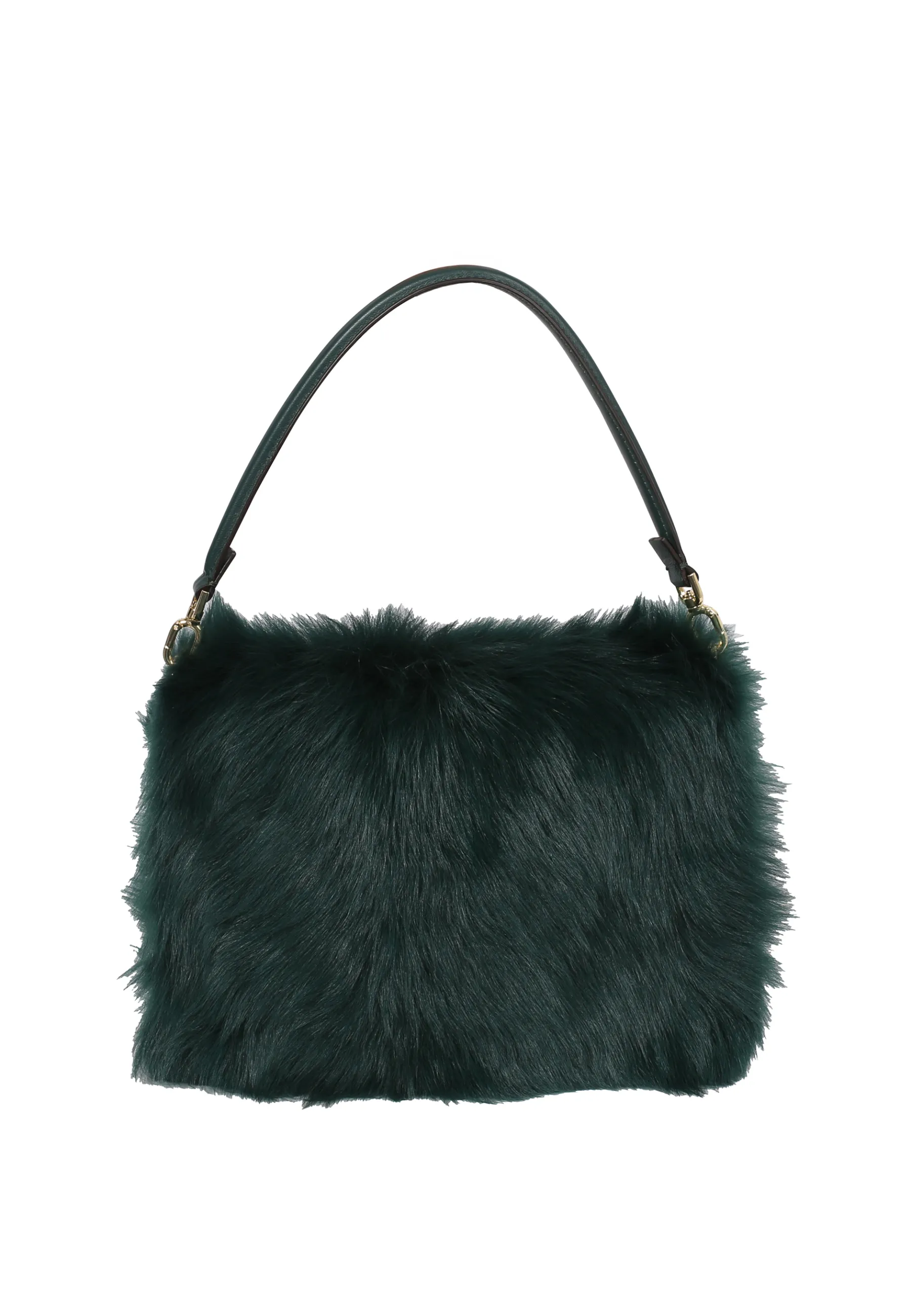 New Schultertasche ASTOR Leder Shearling LH pixie green Schultertaschen
