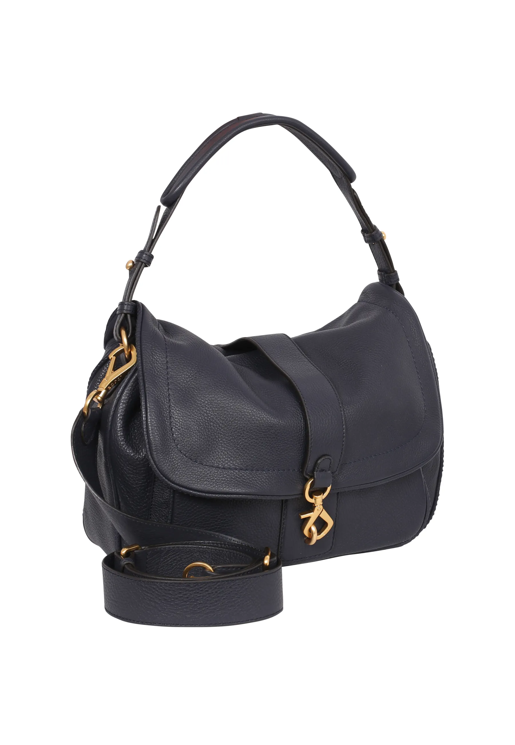 Discount Schultertasche STAR SADDLE Leder Dalia navy Schultertaschen