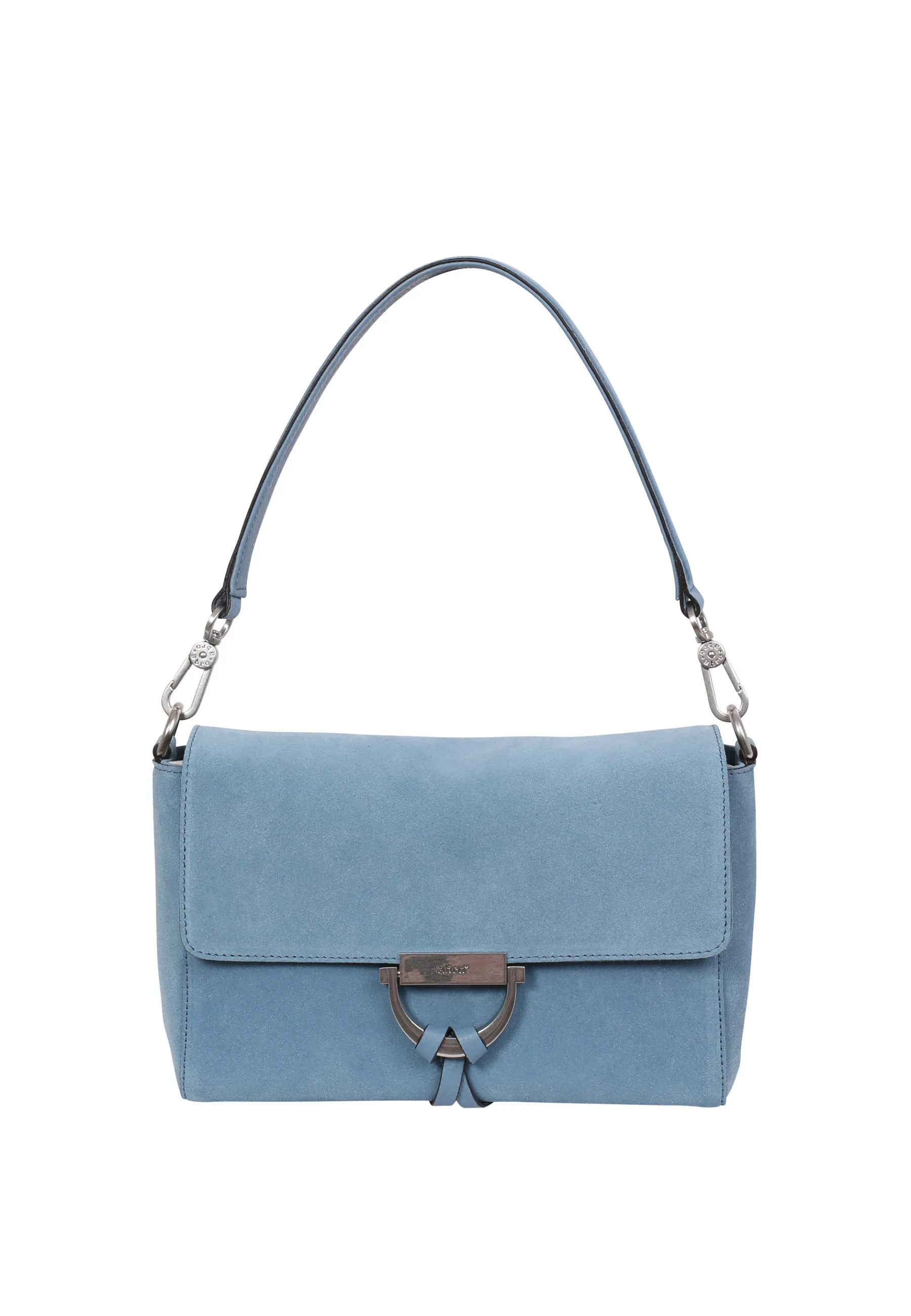Discount Schultertasche TEMI Leder Suede light blue/fairy Schultertaschen