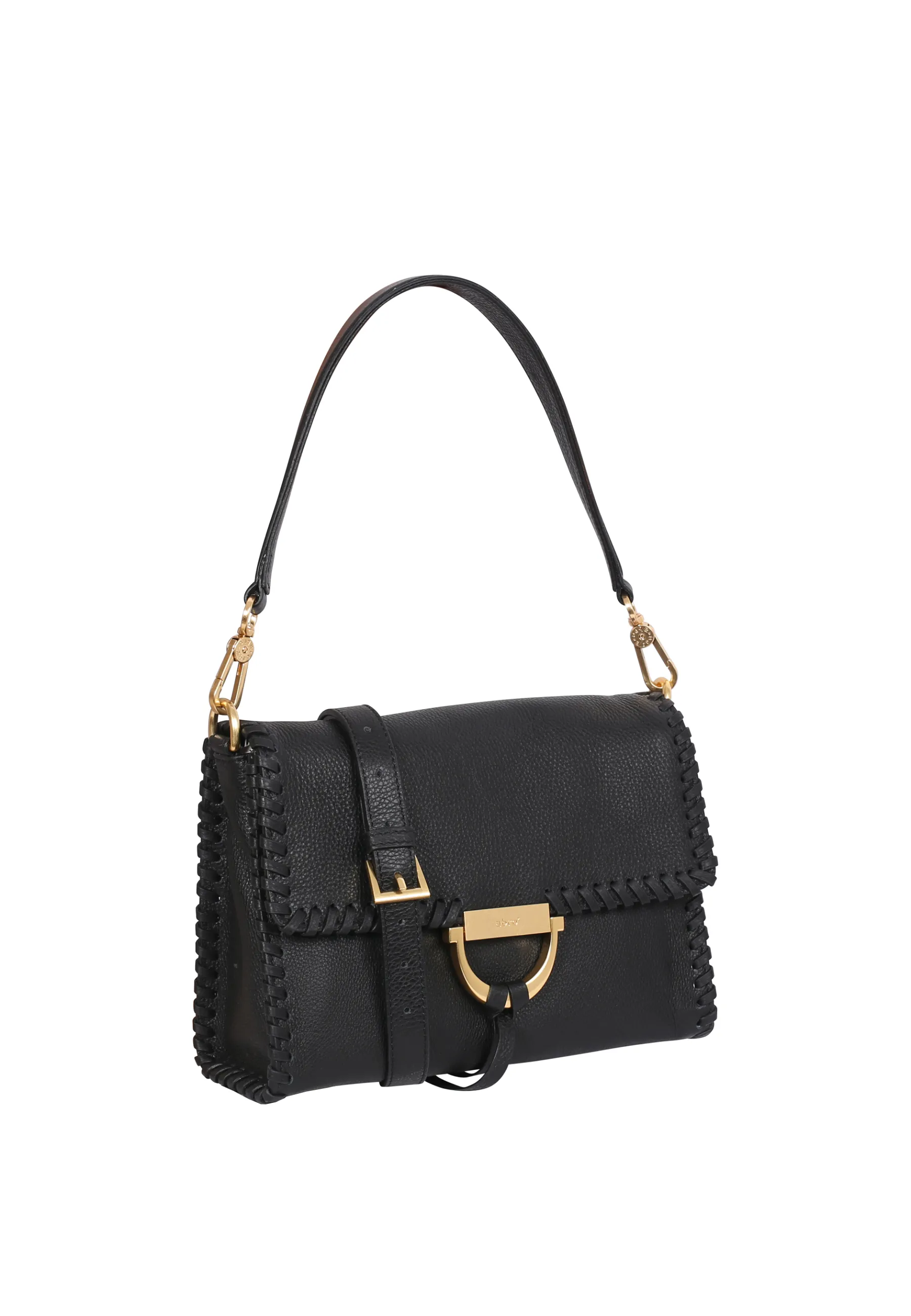 Fashion Schultertasche TEMI STITCH Leder Dalia Schultertaschen
