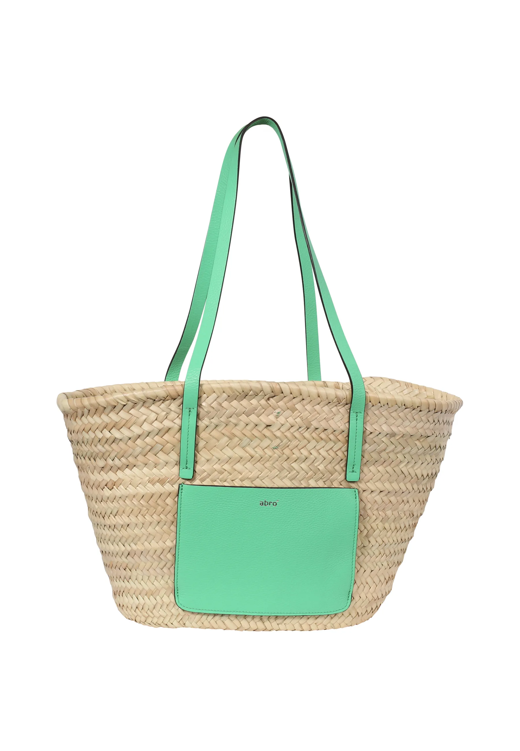 Discount Shopper GEMMA Leder Bast/Dalia mint Shopper
