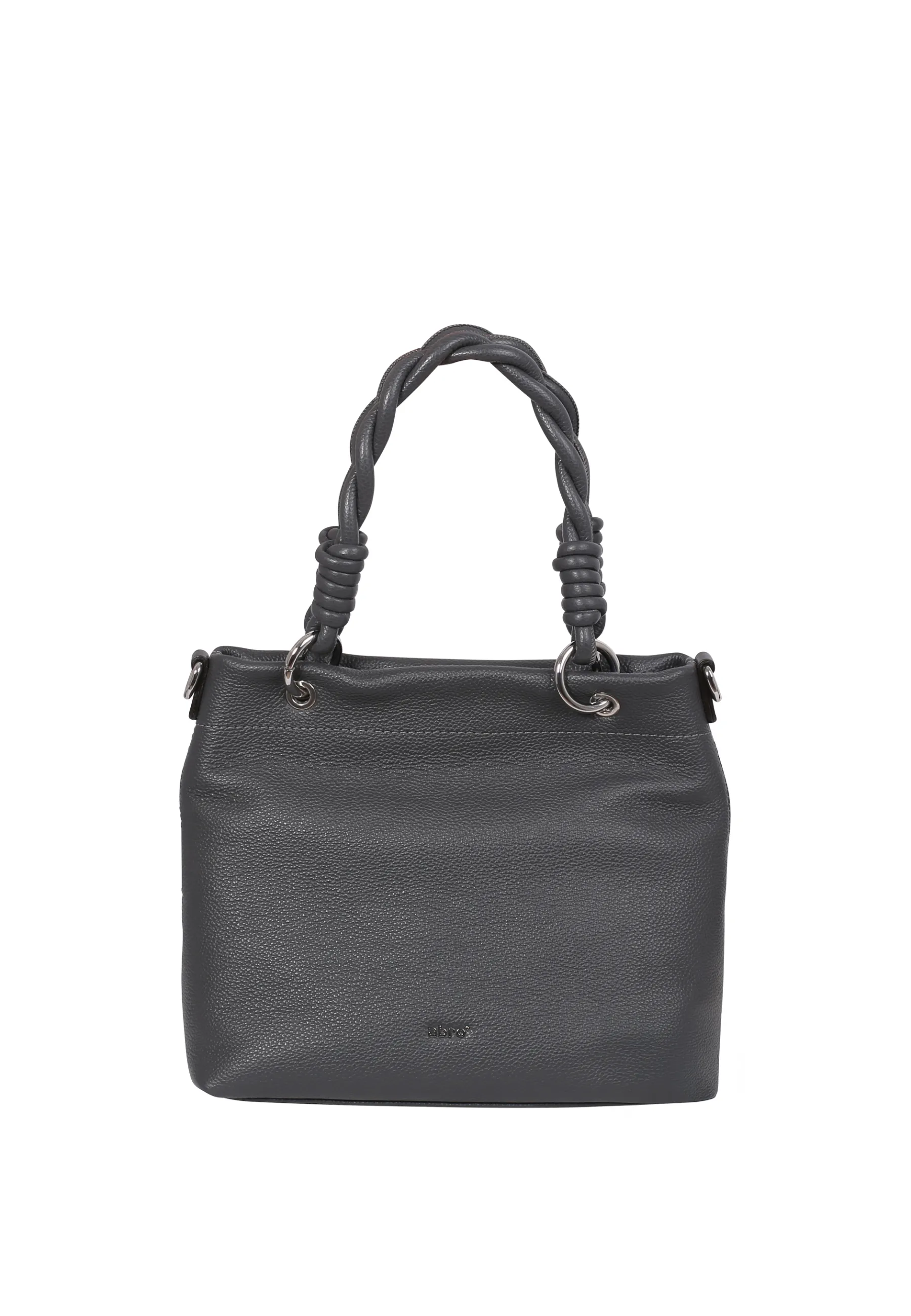 Store Shopper MELISSA small Leder Kavir d.grey Shopper