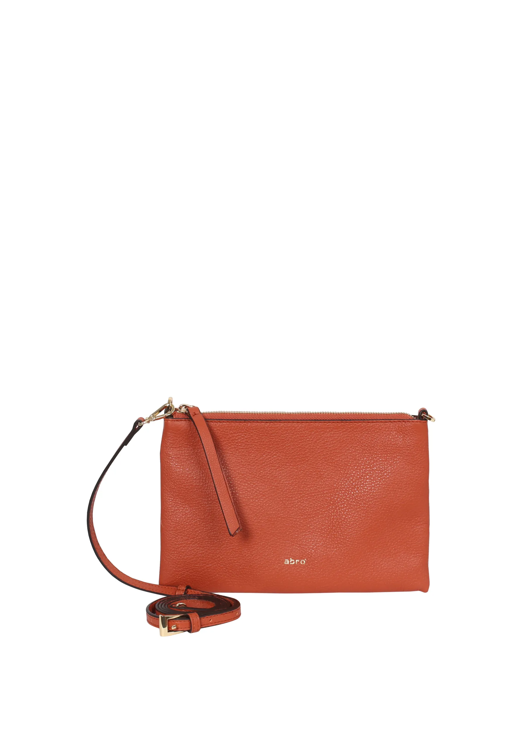 Best Umhängetasche ALL DAY Leder Dalia dark orange Umhängetaschen