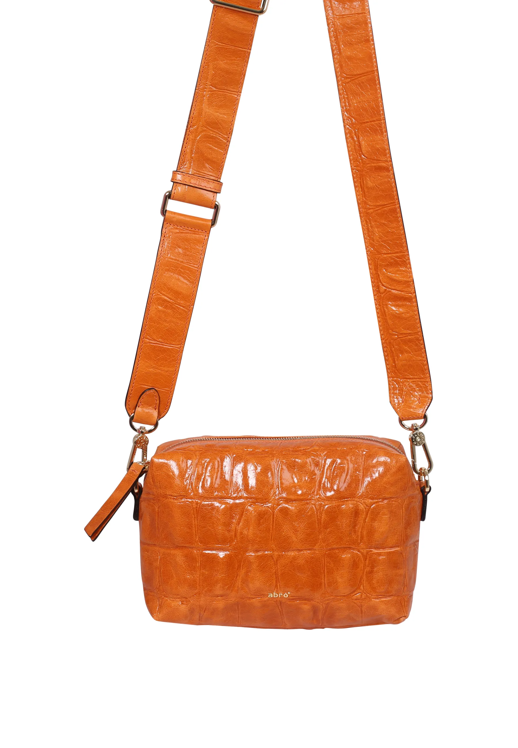 Best Umhängetasche KAIA Leder Primitivo orange Umhängetaschen