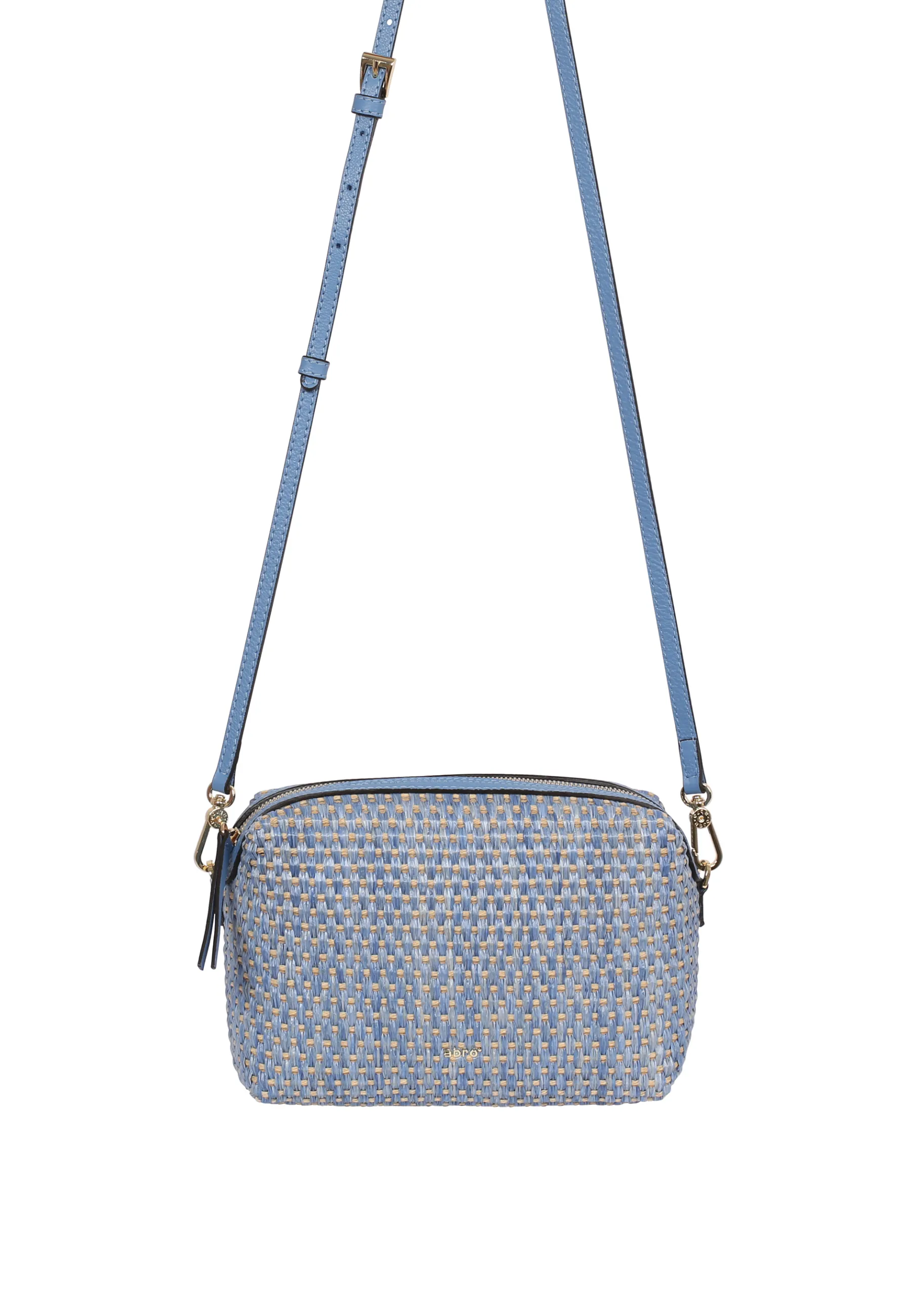 Cheap Umhängetasche KAIA Stoff Raffia cestino dreamblue Umhängetaschen