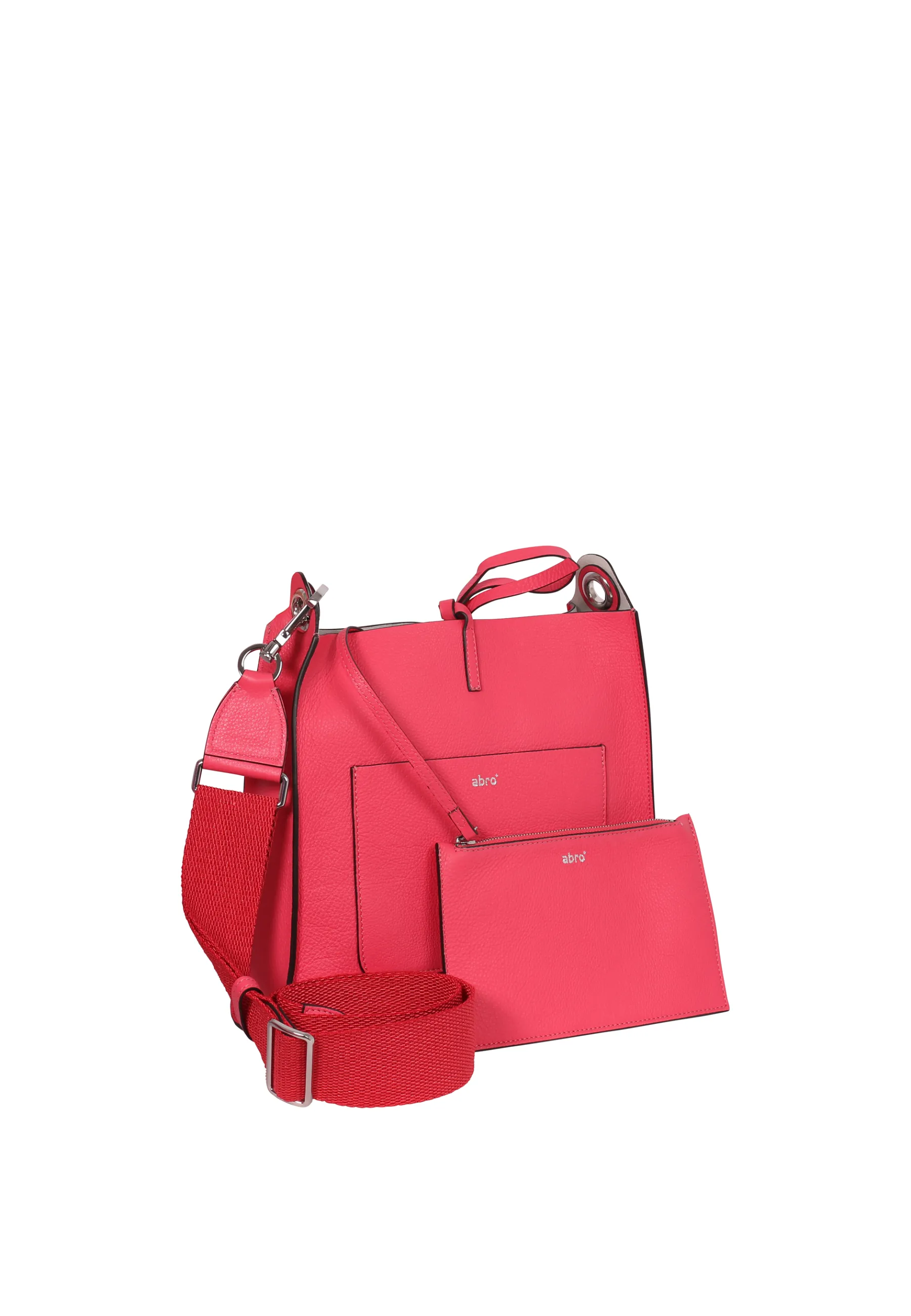 Clearance Umhängetasche RAQUEL small Leder Dalia poppy-red Umhängetaschen