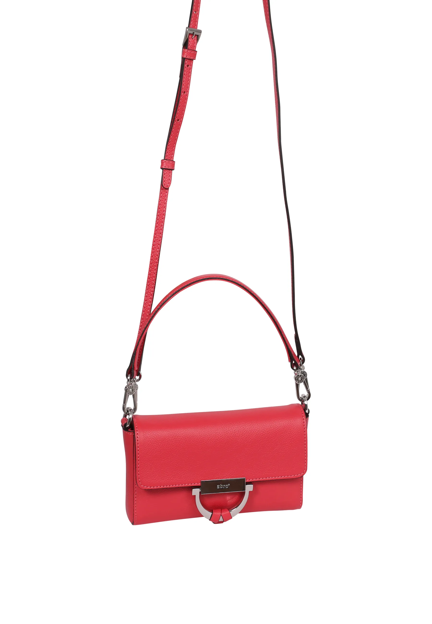 Discount Umhängetasche TEMI Leder Kavir poppy-red Umhängetaschen