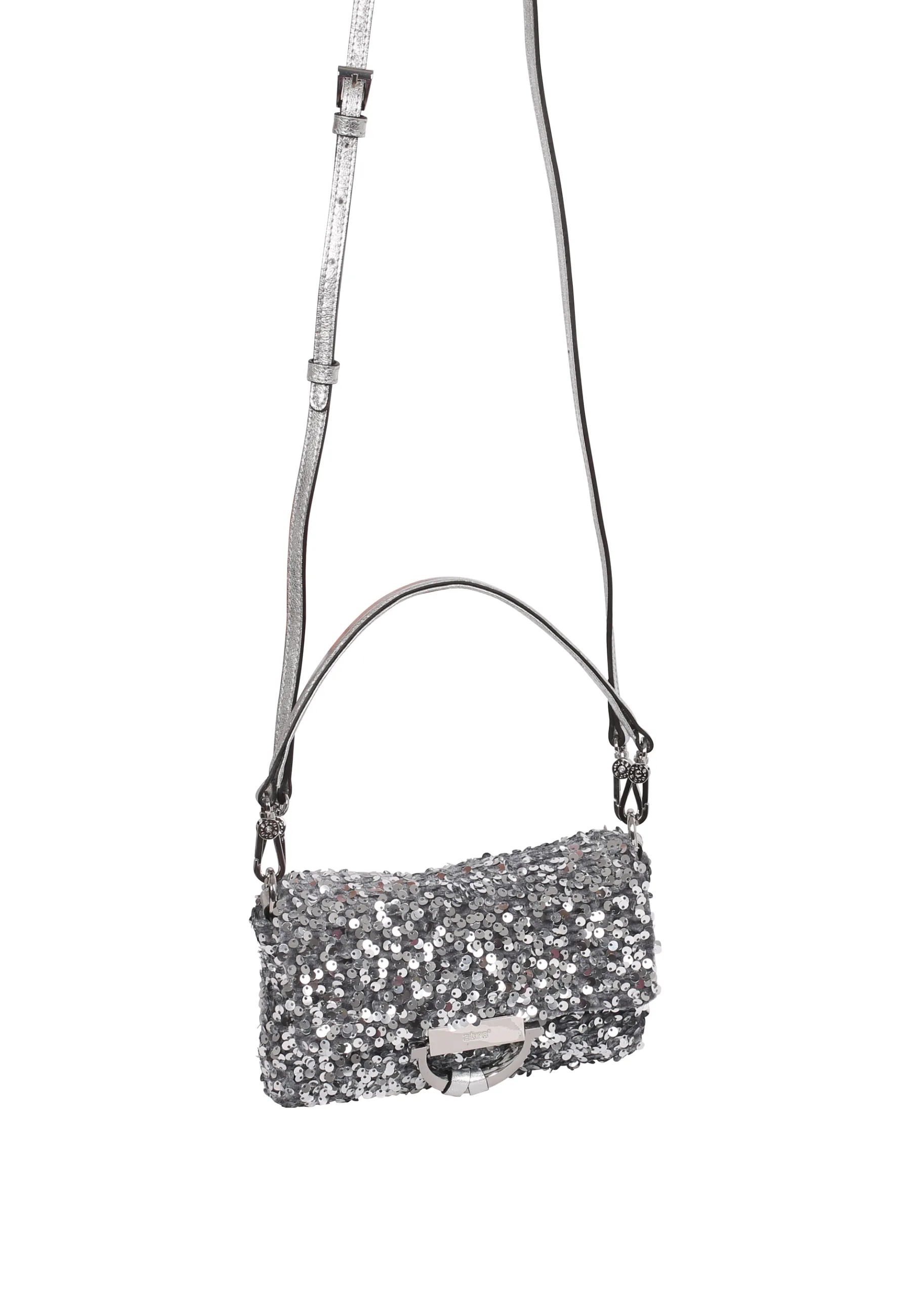 Best Sale Umhängetasche TEMI Stoff Sequins silver Umhängetaschen