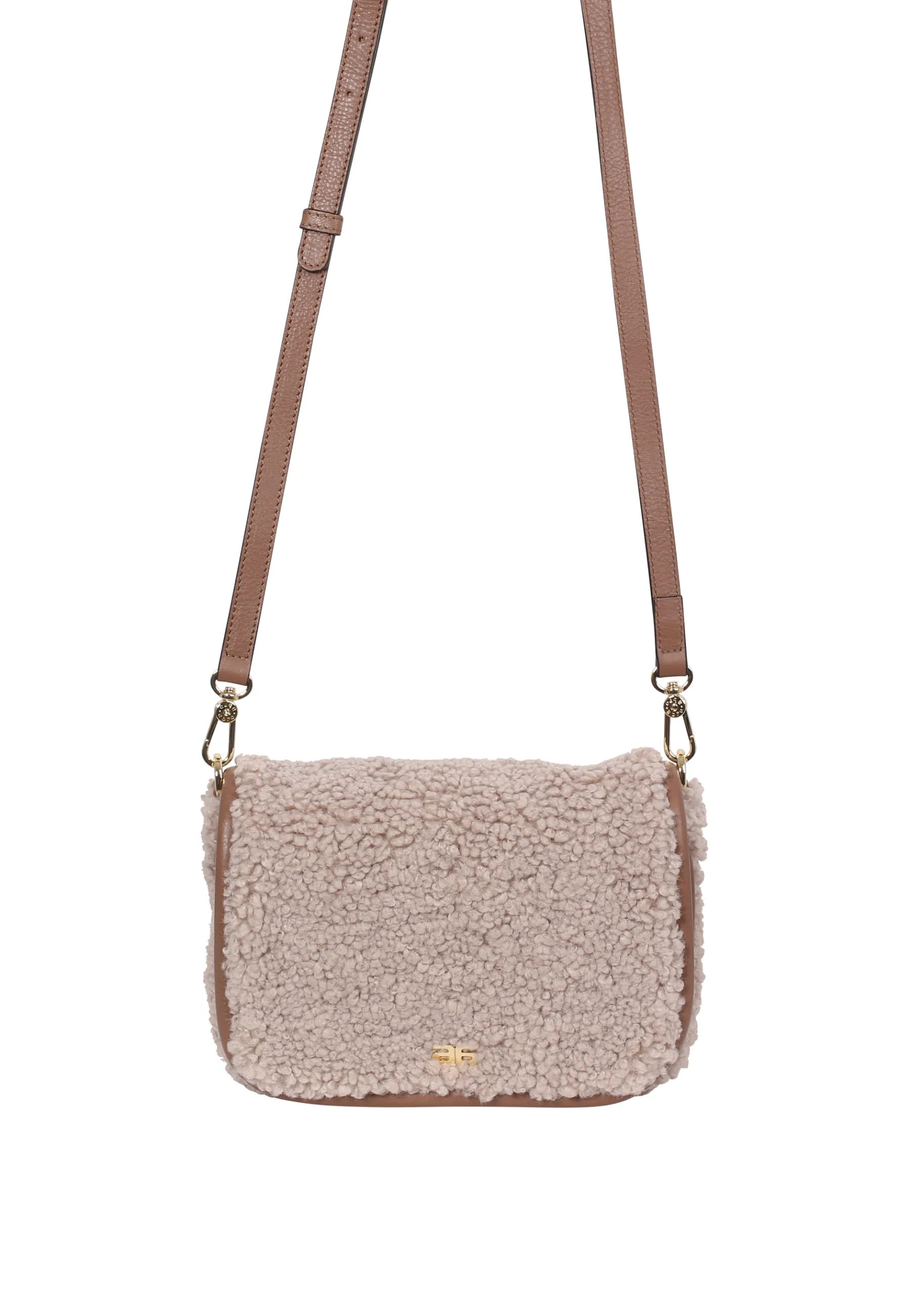 Shop Umhängetasche WILLOW Eco Fur Artico tope Umhängetaschen